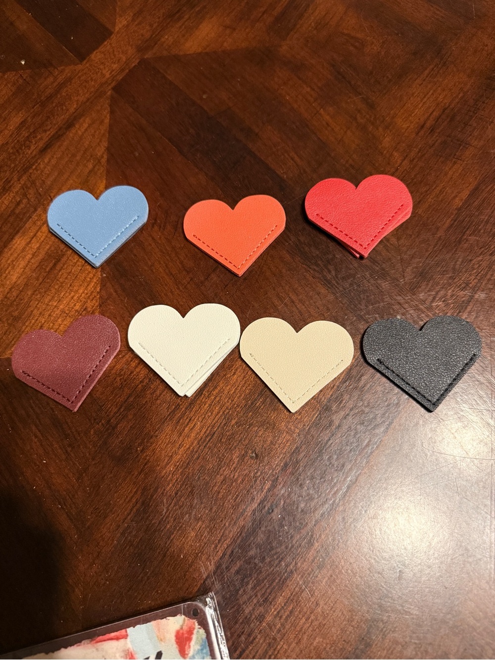 Heart shaped book marks!